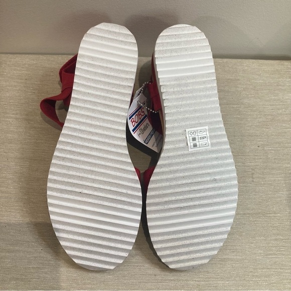 BOBS by Skechers Sz 9 Desert Kiss Velcro Closure Memory Foam Insoles Sandals NEW - Picture 9 of 11